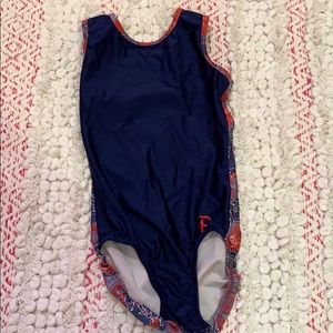 Plum gymnastics leotard